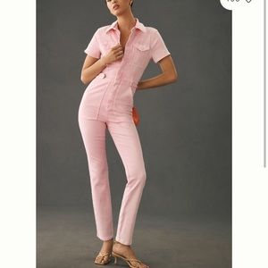 Good American Fit For Success jumpsuit in rose quartz size 2x (6 in GA sizing)